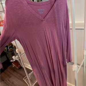 Southern Tide Pink V-Neck Top